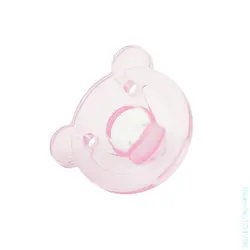 Baby Соска Силиконовая соску Симпатичные медведь ниппель ортодонтического младенцев новорожденных уход удобный Прямая доставка Поддержка