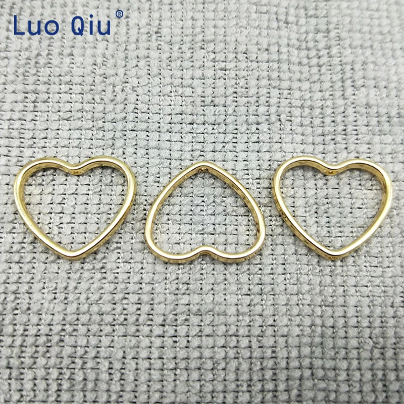 

Belt buckle gold color sexy Japanese style Peach heart Simple fashion generous accessories temperament 10 pcs/pack 18mm