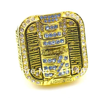NHL Stanley Cup tampa Bay Lightning Championship Ring(cring0062)Free shipping gold silver plated | Украшения и аксессуары