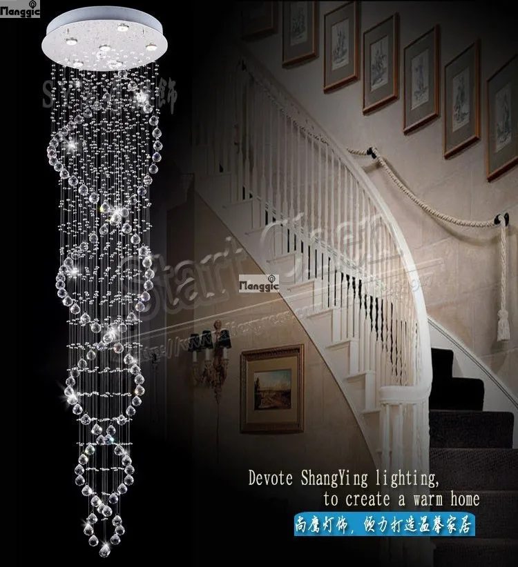 Acquista all'ingrosso online moderno acciaio inox scala da ... Luci scala