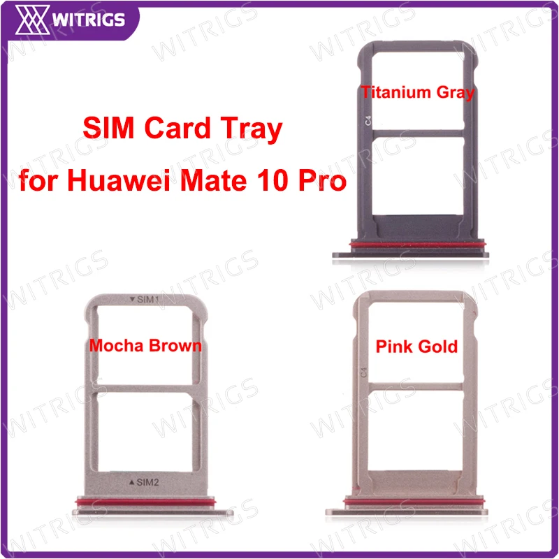 

Witrigs SIM Card Tray Holder Slot Socket for Huawei Mate 10 Pro