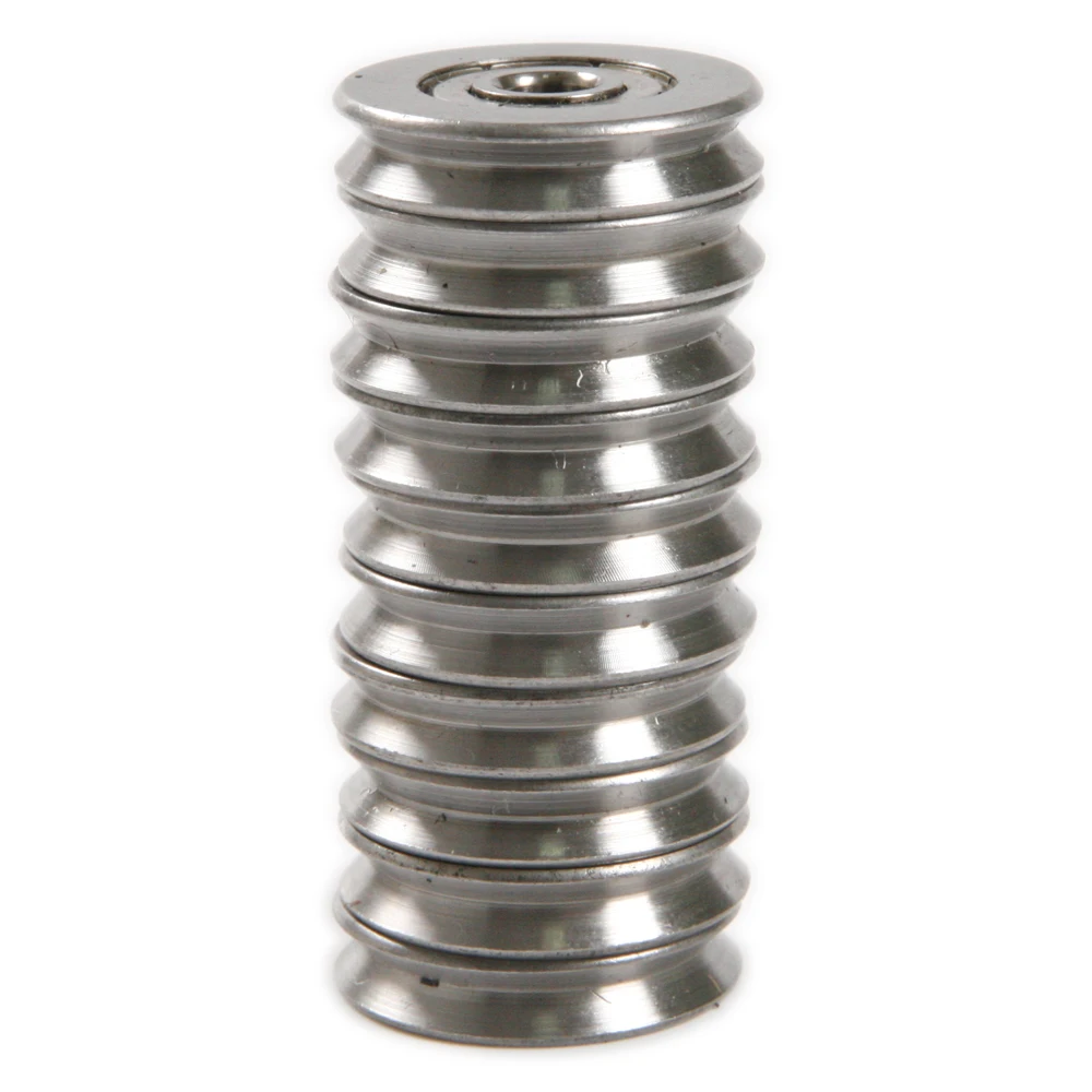 

New 10PCS/Set V623/603ZZ Bearing V Groove Bearing width 3mm depth 1.5mm High carbon steel low speed Traces Pulley Bearings