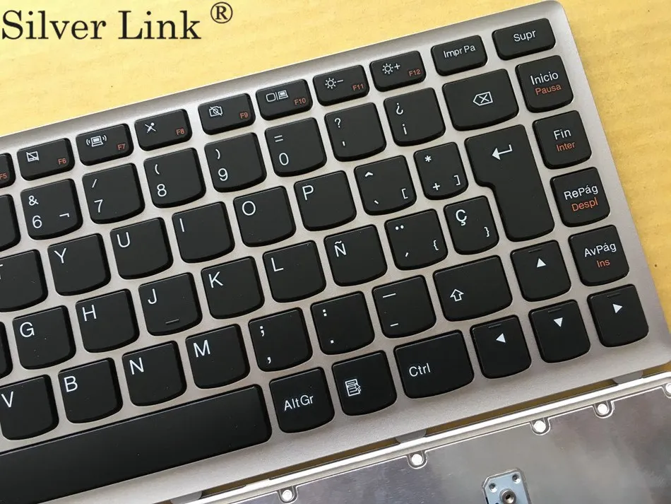 New SP Spain Keyboard For Lenovo IdeaPad 25204772 U310 T3C1-SPA MP-11K9 Laptop Keyboard sp Layout -2