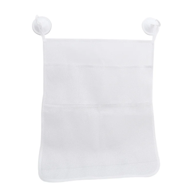 1 шт. складной экологичный многофункциональный детский сетчатый мешок для ванной комнаты Детская сумка для игрушек для ванной сетчатые корзины на присоске