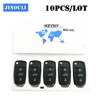 

10pcs, New KD900 B Series Remote Control KD B02 A6L Car Key for KD900+ Key Programmer URG200 Machine