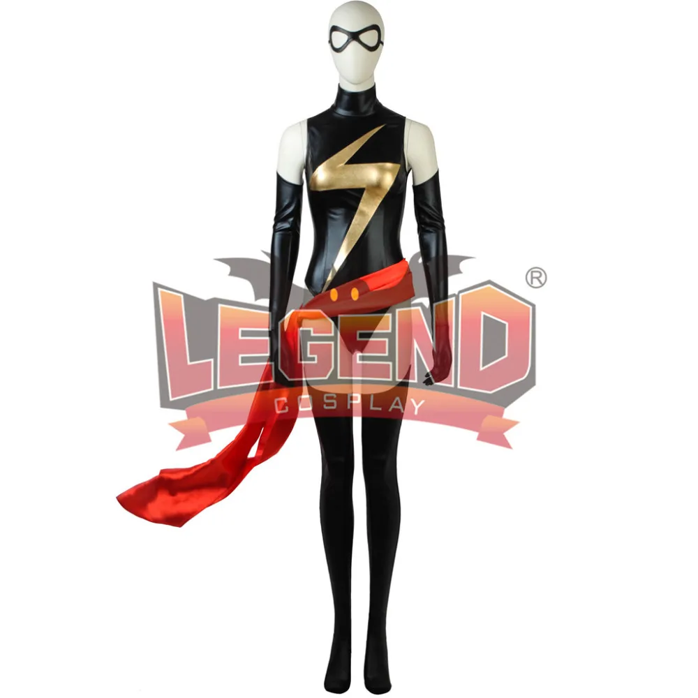 Комбинезон первого поколения Carol Danvers карнавальный костюм на Хэллоуин