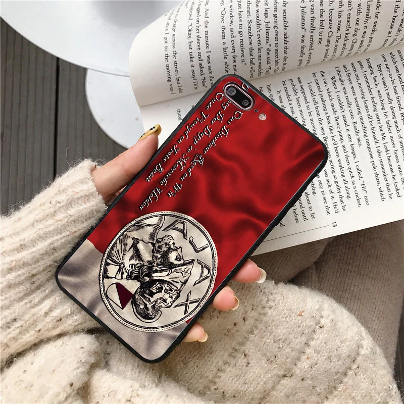 Yinuoda Ajax Team Phone Case Picture For Frenkie de Jong Silicon Shell Soft TPU Cover For iPhone X XR XS MAX 7 8 7plus 6 6S 5S 5