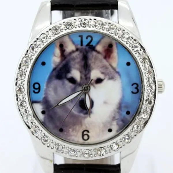 Часы наручные с кожаным ремешком и кристаллами L16|watch brand|watch fwatch fashion |