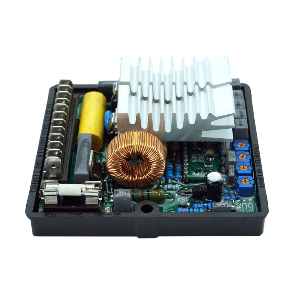 

SR7 Brushless Generator Automatic Voltage Regulator AVR Voltage Stabilizer DC120