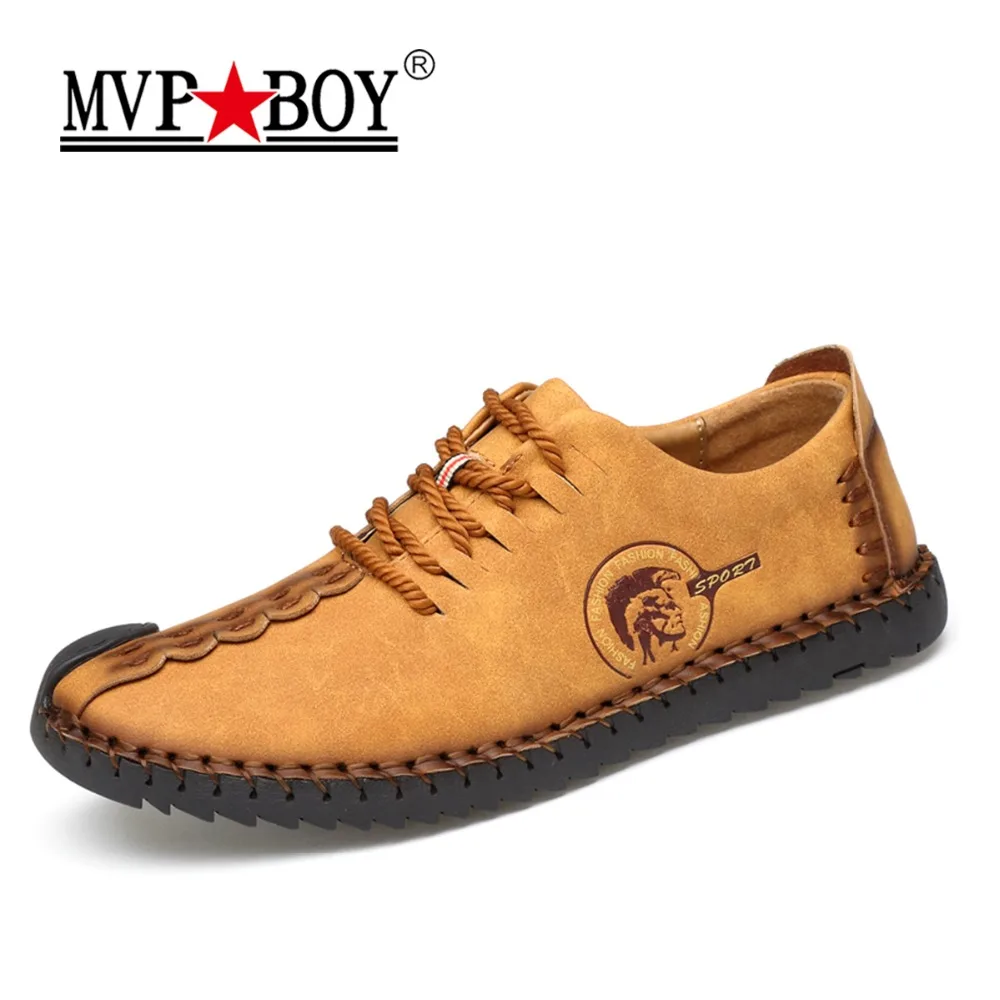 Vente MVP GARÇON 2018 Nouveau Confortable Décontracté Chaussures Mocassins Hommes Chaussures Qualité Split En Cuir Chaussures Hommes Appartements Vente Chaude Mocassins Chaussures