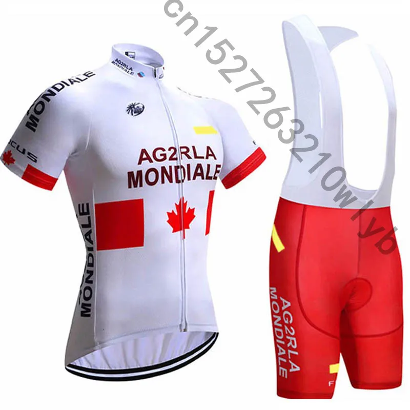 

2019 TEAM AG2R Cycling Clothing 9D Pads Mens Ropa Ciclismo Bicycle tops