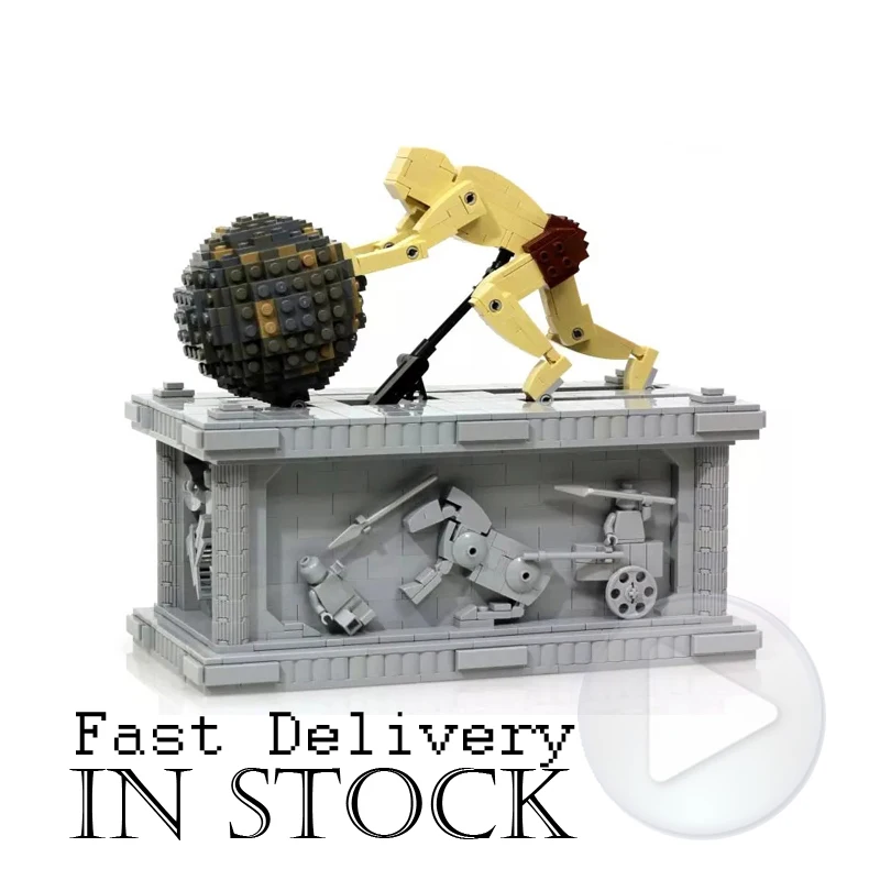 

Sisyphus Dynamics Scuture Technic Model Building Blocks Bricks Toys For Boy oyuncak 1462pcs Compatible legoINGly MOC