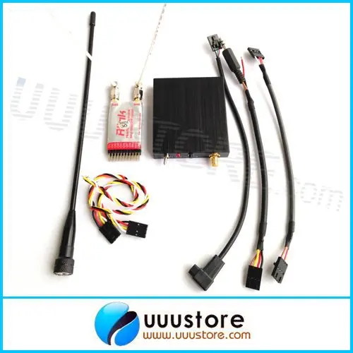 

30KM Long Range Rlink 433Mhz 16 Channels 1W FPV UHF System Transmitter with 8 Channels Receiver TX+RX Combo