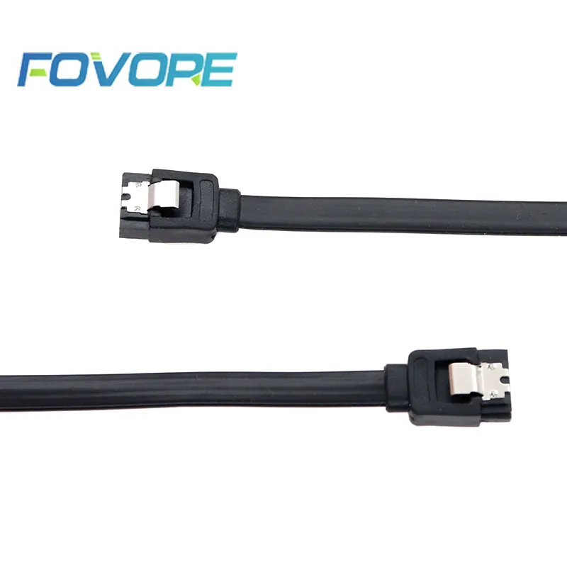 

Super Speed 40CM Straight Right Angle SATA 3.0 Cable 6GB SATA III Cable Flat Data Cord SATA 3 for HDD SSD Wholesale
