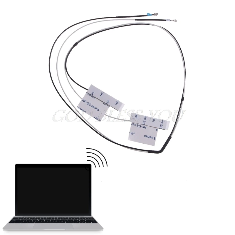

1 Pair Universal Laptop Mini PCI-E Wireless Wifi Internal Antenna ipx ipex u.fl antenna Wlan WWAN EVDO HSDPA HSDPA GSM 3G Wimax