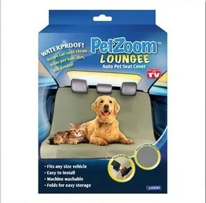 

Free Shipping PetZoom Loungee Auto Pet Car Seat Cover water Proof for Dogs Cats Cradle Dog Rear Back Seatcover Pet Mat Blanket