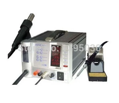 

Digital Hot Air Rework Station Built-in External Power Supply Soldering Iron