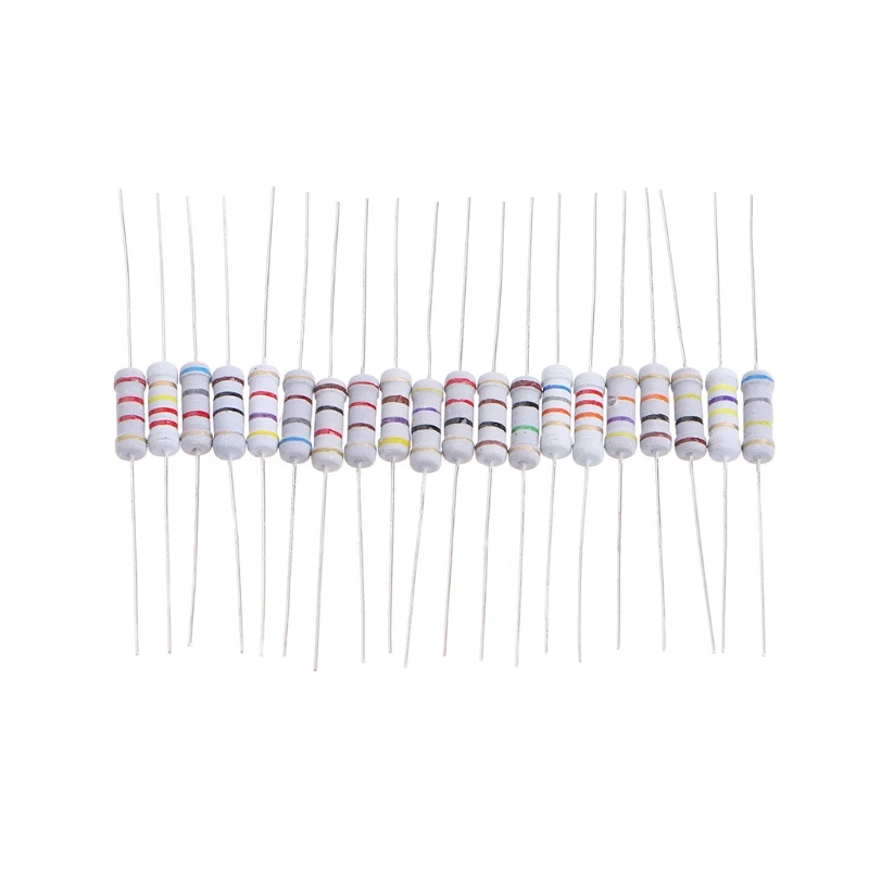

200 Pcs 20 Value 1W Resistor Set 5% Resistance Assortment Kit 10 ohm-1M ohm New 2017