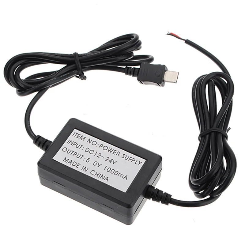 Black V Mini Pin Usb Connector Cable Hard Wired Car Charger For Gps Gsm Black V Mini Pin Usb Connector Cable Hard Wired Car Charger For Gps Gsm