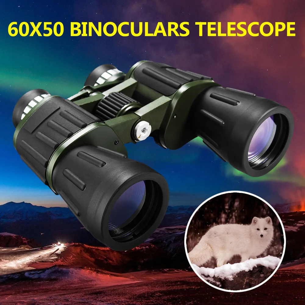 Бинокль ночного видения 60x50 зум мощный HD Оптика для наружного кемпинга путешествия SF66