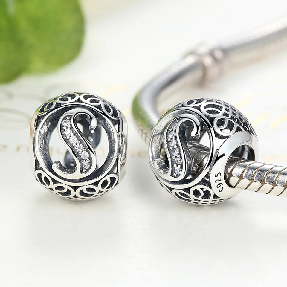 pandora charms lettera s pandora charms lettera s