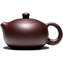 Фиолетовый Глиняный Чайник, чистый ручной чайник и четыре чайника(один набор