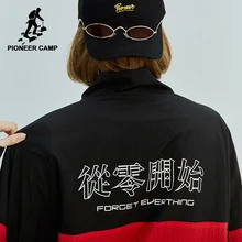 Пионерский лагерь, новинка, Женская куртка, брендовая одежда, модная Лоскутная куртка, пальто, женская Качественная верхняя одежда на молнии, женская одежда, AJK801439S