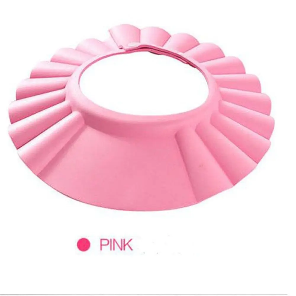 

New Adjustable Baby Kids Shampoo Bath Brand new and high quality Bathing Shower Hat Wash Hair Shield Baby Bath Shower Cap