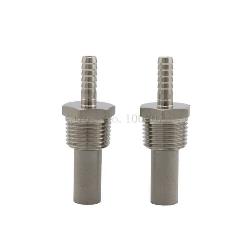 2 Micron Assembly Home Brew Inline Aeration//Oxygenation Diffusion Stone
