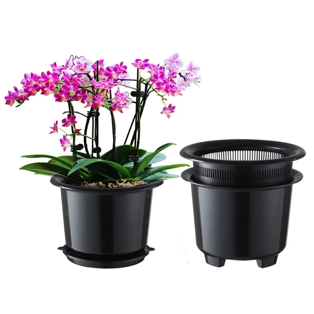 meshpot 8 inches plastic orchid pot flower pot garden pot planter holder home decorenhance - Garden Pots meshpot 8 inches plastic orchid pot flower pot garden pot planter holder home decorenhance - Garden Pots