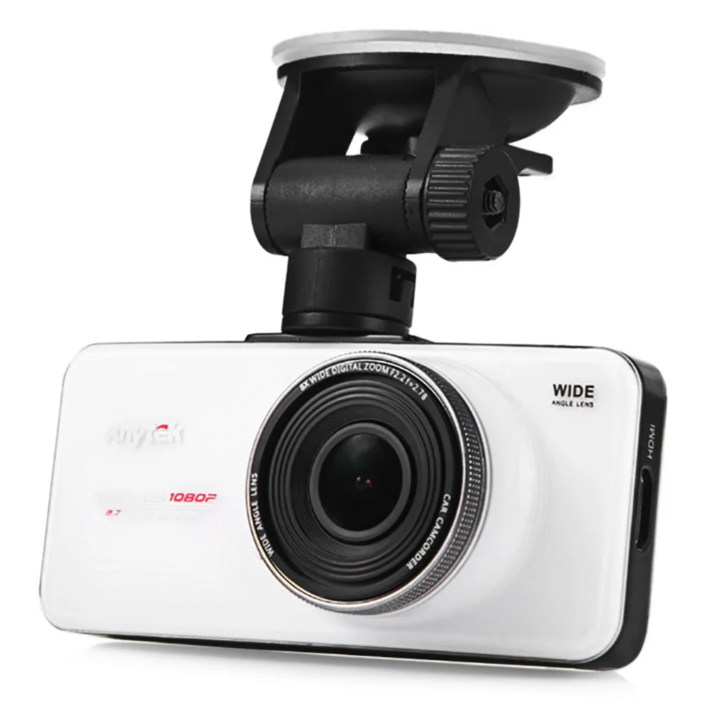 

Anytek AT66A Car DVR 2.7 Inch TFT Full HD Novatek 96650 Car Camera Recorder with Russian Version 1080P / 170Degree Dash Cam