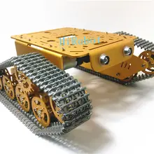 T300 все металлические танк, металлические дорожки, Алюминий сплав умный Танк шасси с манипулятора интерфейс, для DIY, роботизированной конкурс