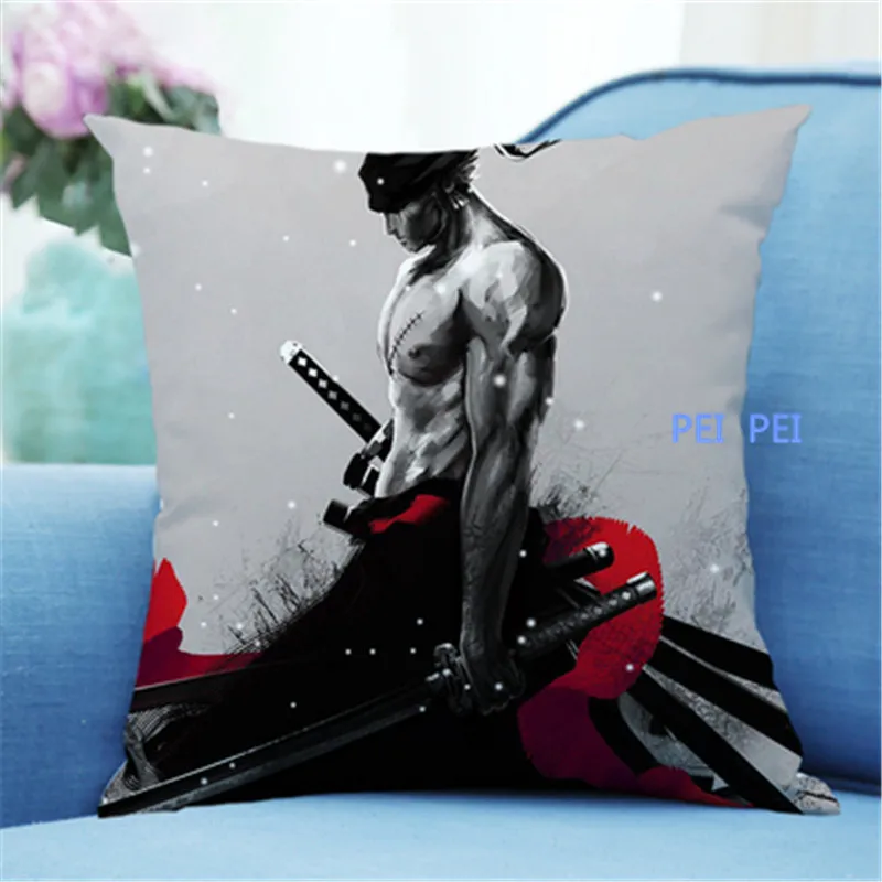Японская манга ONE PIECE Roronoa Zoro Anime подушечки подушки для дома Ornaments Q943|Игровые