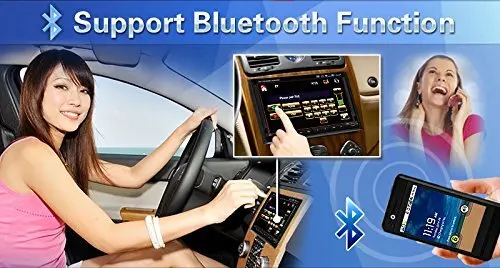Sale EGood 7" Universal In Dash HD Touch Screen Car DVD Player Double Din GPS Navigation Stereo AM FM Radio With built-in Bluetooth M 0
