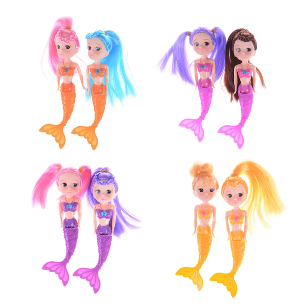 

Baby Girl Toy Fashion Kids Mermaid Princess Dolls Sea maid Girls Toys For Birthday Gifts for Barbei Anime Bath Toys
