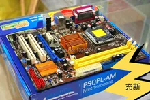 Free shipping 100% original motherboard for Asus P5QPL-AM G41 DDR2 LGA 775 Integrated graphics Desktop Motherboard