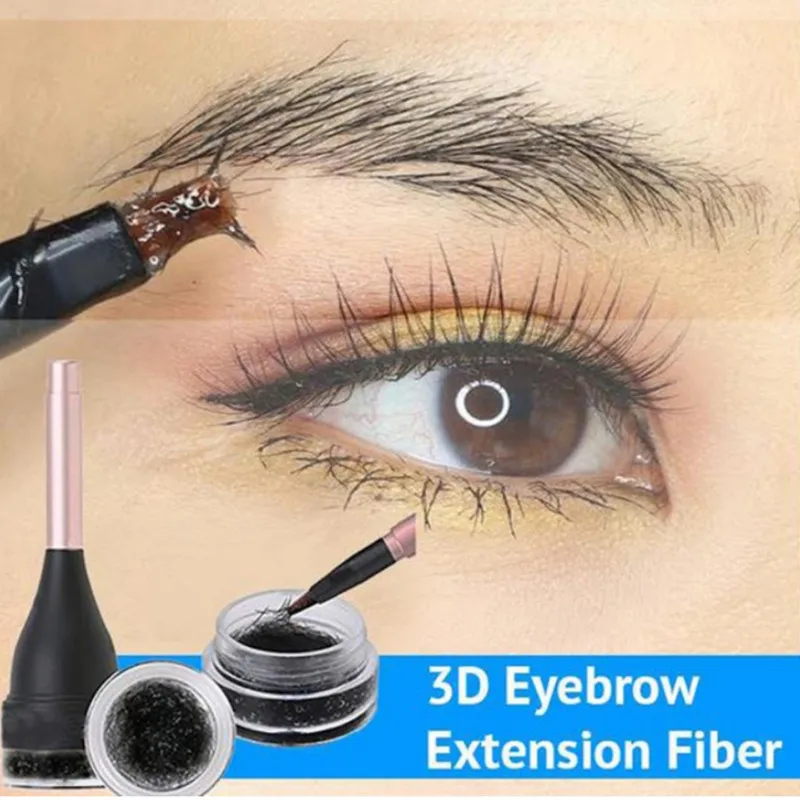 

3D Fibers Eyebrow Increase Cream Natural Quickly Fill Eye Brow Hair Extension Enhance Products Dropshipping
