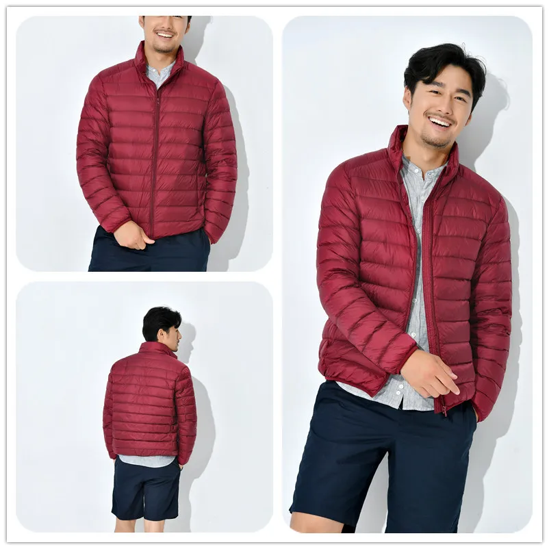 chaqueta pluma hombre