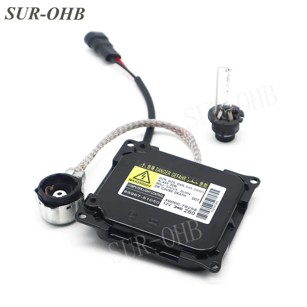 SUR-OHB Замена lexus 8596751050 D4S D4R HID ксеноновый балласт комплект фар DENSO KOITO KDLT003 DDLT003 для toyota 85967-51050