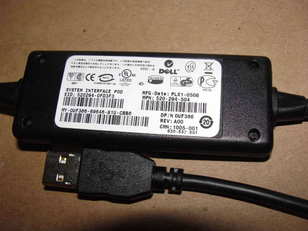 OUF366 USB KVM POD SIP Module 520 294 504 2FT KVM -in