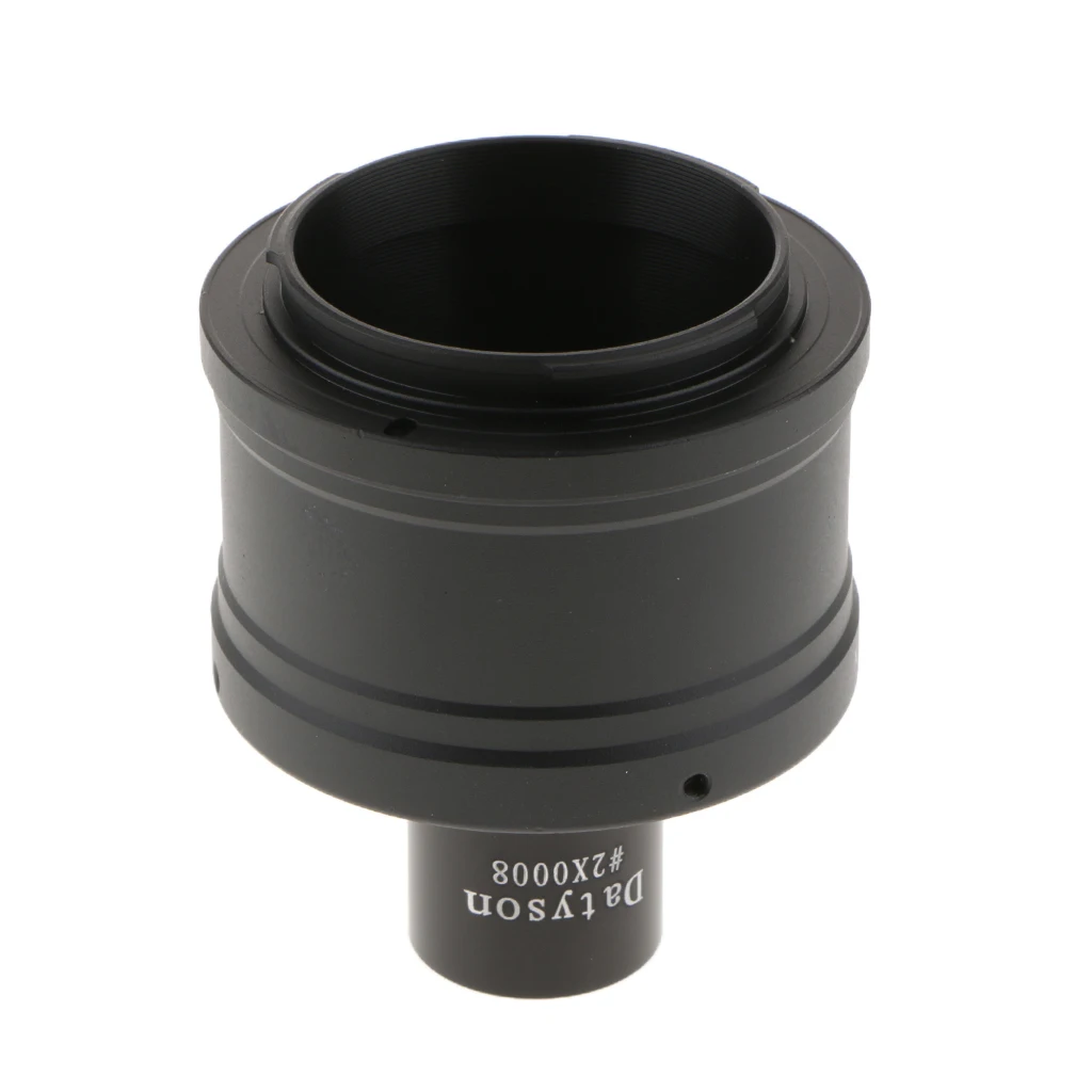 T T2 Ring for Sony E NEX NEX3 NEX5 NEX7 Camera Lens + 23.2mm Microscope Mount Tube - Black