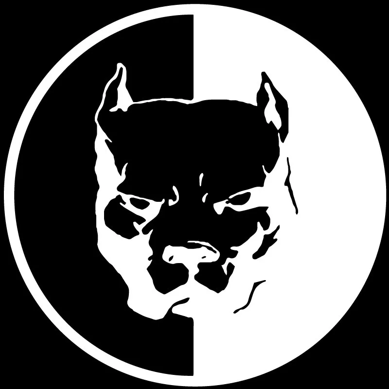 Виниловая наклейка для автомобиля PITBULL SUPER HERO DOG Fun Dog 12*12 см забавная 3d наклейки
