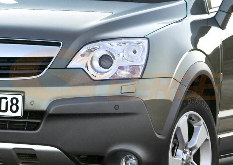 Для Opel Antara 2006 2007 2008 2009 2010 ксеноновая фара отличный RF Bluetooth контроллер многоцветный RGB комплект светодиодов «глаза ангела»