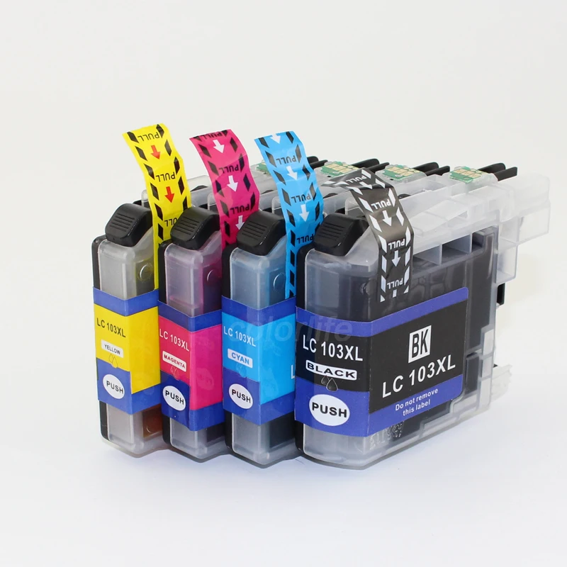 

XIMO Ink cartridge LC103 LC101 for brother DCP-J152W MFC-J245 MFC-J285DW MFC-J450DW MFC-J470DW MFC-J475DW printer