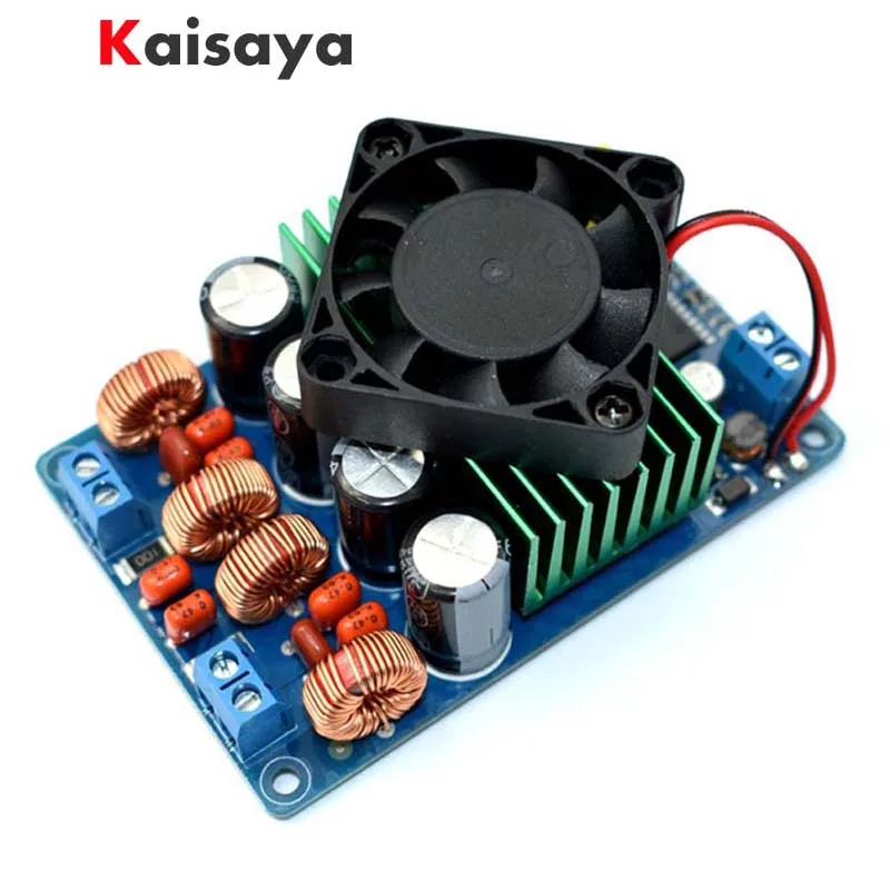 Плата цифрового усилителя TC2001 STA516 Class T стерео 2x160 Вт HIFI AMP с вентилятором лучше чем