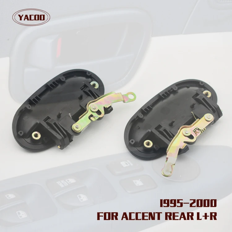 1 пара задний экстерьер дверные ручки для HYUNDAI ACCENT 1995 1996 1997 1998 1999 OEM: 83650-22000 83660-22000