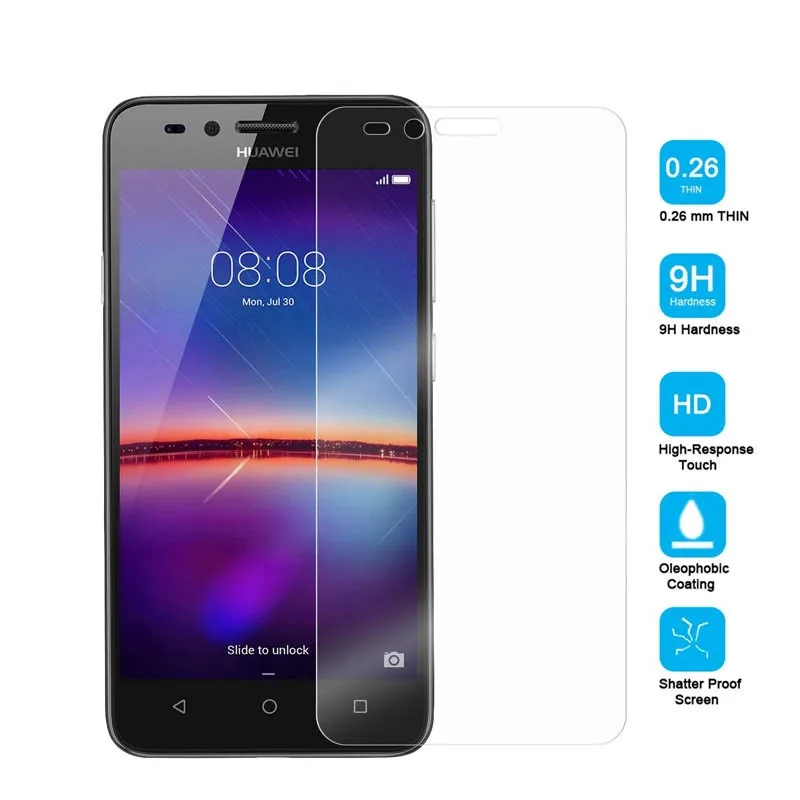 Закаленное стекло для Huawei Y3 II 2 2016 0 26 мм 9H 4 5 дюйма Защитная пленка экрана LUA L22 U22 L02