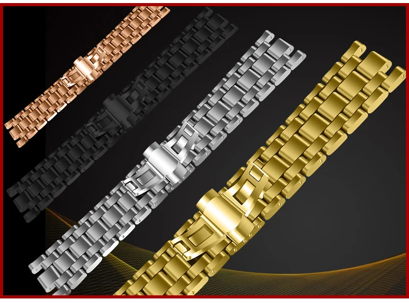 Ремешок для часов из нержавеющей стали для AP Audemars Piguet, ремешок для часов из Королевского дуба, 28 мм, металлический ремешок, ремешок на запястье, браслет, черный, серебристый цвет