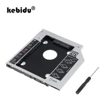 Kebidu алюминиевый второй HDD Caddy 9,5 мм для 2," SSD чехол жесткий диск кронштейн SATA III 3,0 для ноутбука CD-ROM OptiBay