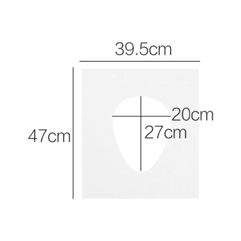 2 шт одноразовое покрытие на сиденье унитаза коврик туалетный бумажный подкладка для путешествий Кемпинг ванная комната аксессуары простыни карман